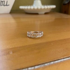 Itsy Bitsy rose gold cocktail ring